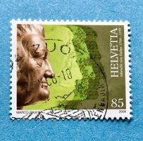 Nr.1258 Albrecht von Haller GESTEMPELT  