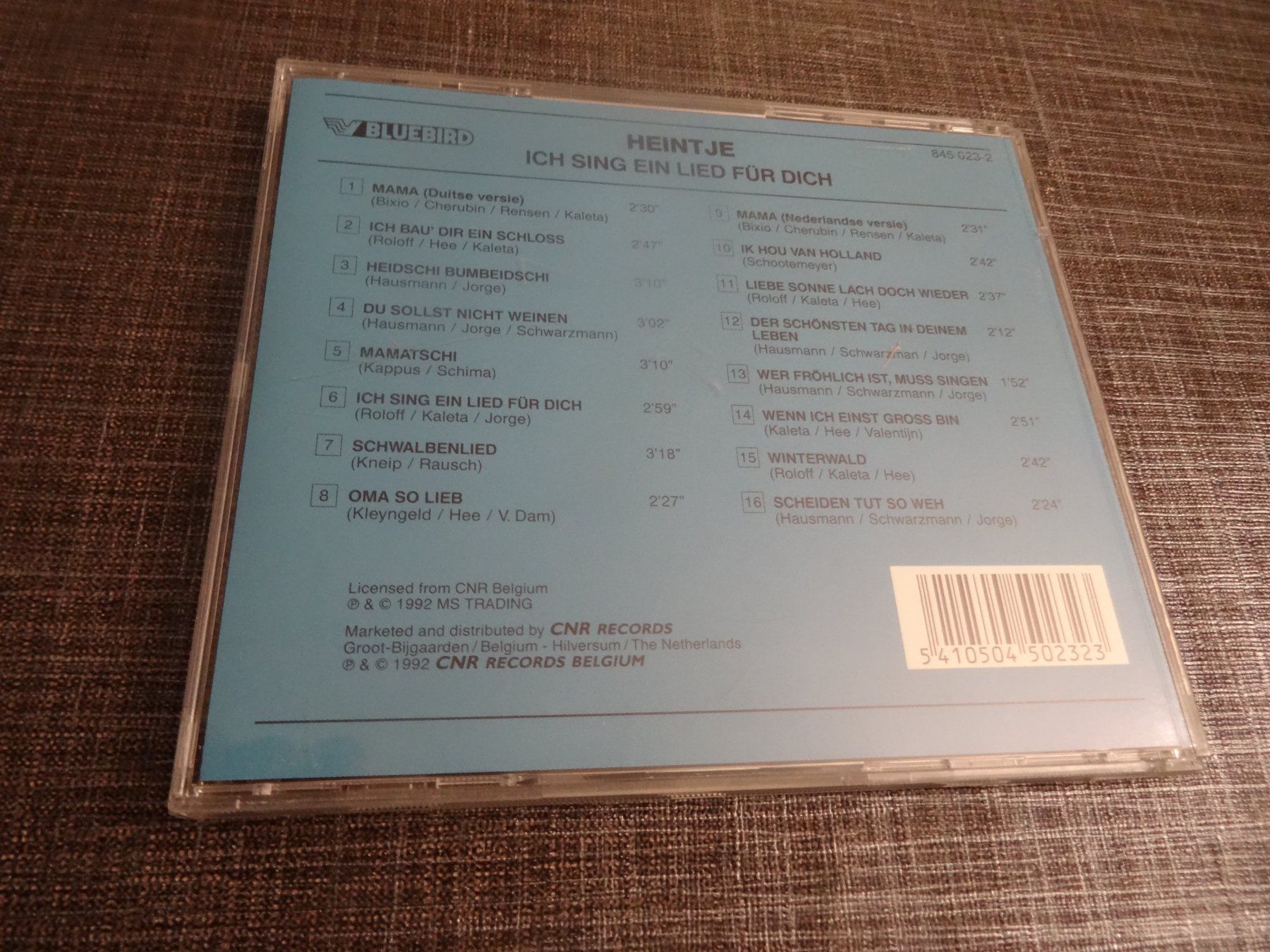CD: Heintje - Ich sing ein Lied für dich - CD – Usato da Olten venduto da Disc-Ausverkauf 1