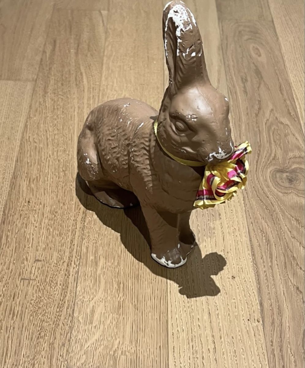 Statuette: Alter Gips-Osterhase 140-1960 – Usato da Rombach venduto da pia_89kt