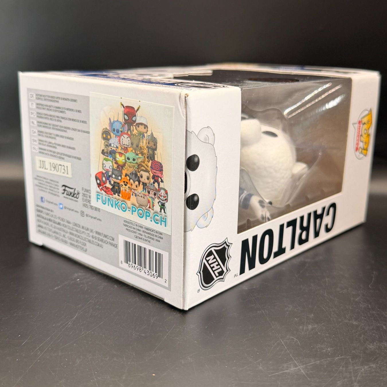 Funko Statuette: Funko Pop! NHL Carlton 06 – Usato da Düdingen venduto da Nerdworld 3