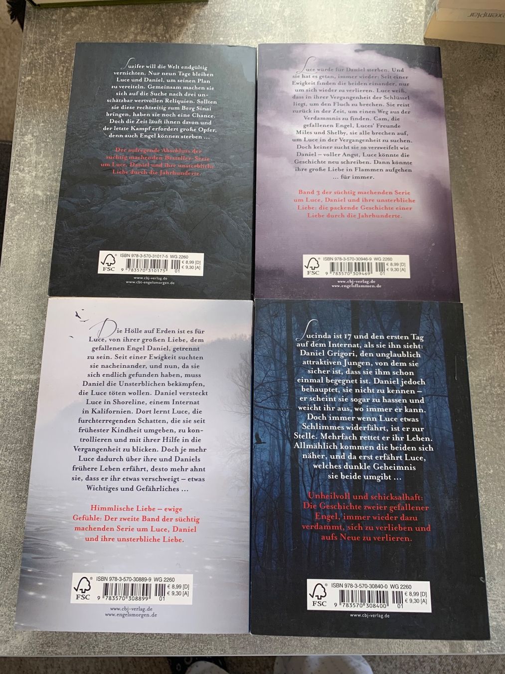 Livres: Engels-Serie / Lauren Kate – D'occasion à Amriswil par SCHLOSSGEISTLI 1