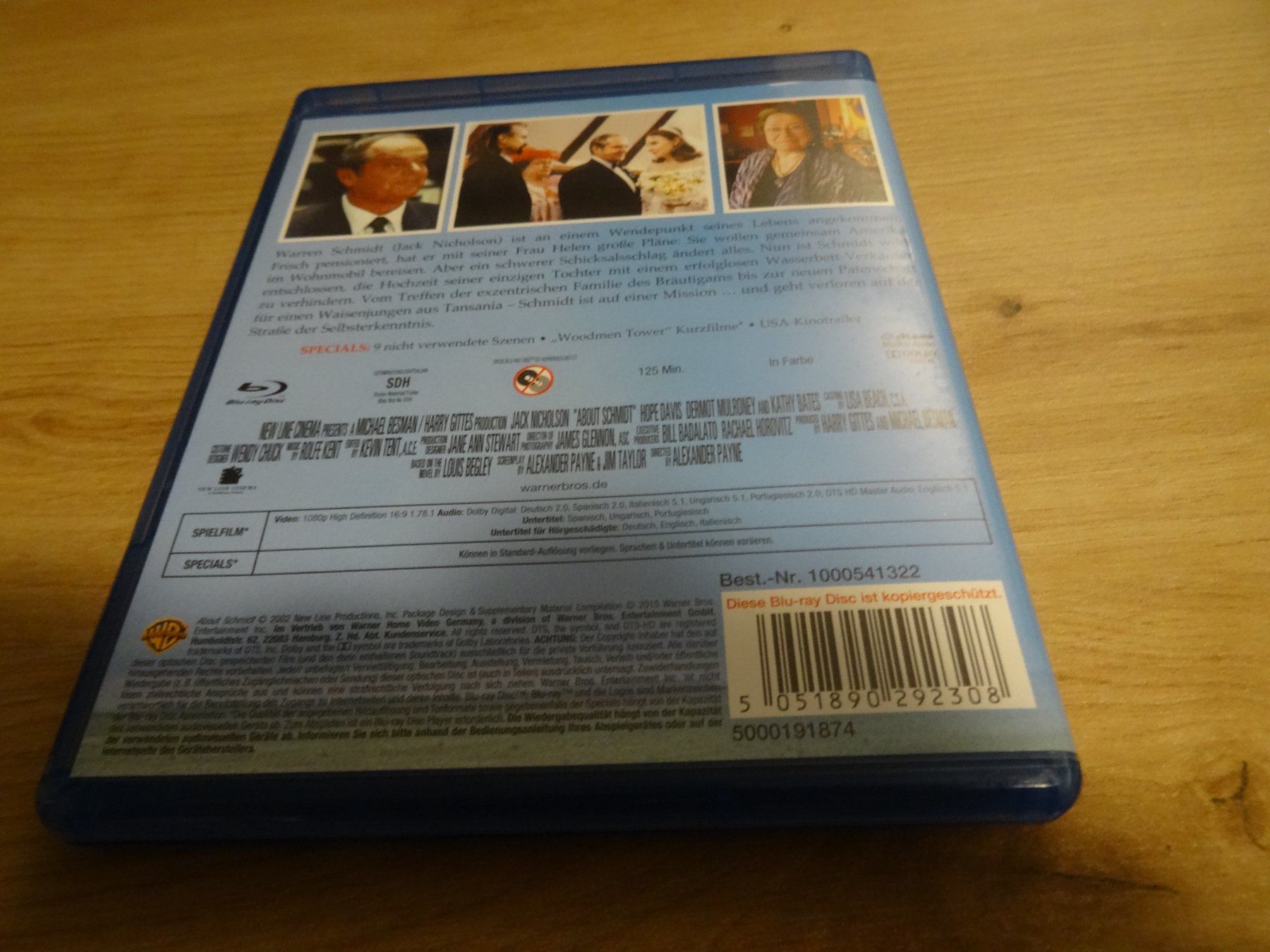 Tous les DVDs: Blu-ray About Schmidt Jack Nicholson – D'occasion à Olten par Disc-Verkauf 2