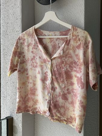 Sommerliches Tie-Dye Shirt, Grösse S