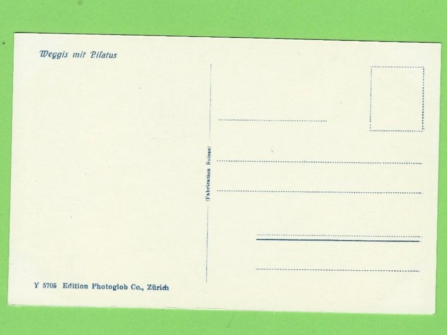 Cartoline postali: Weggis mit Pilatus – Nuovo (secondo la descrizione) da Zürich venduto da t24_de 1
