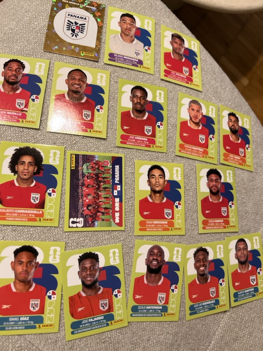 Panini Carte collezionabili: Panini Sticker WM 2026 Panama PAN Diverse – Nuovo (secondo la descrizione) da Wettingen venduto da nic_yz65