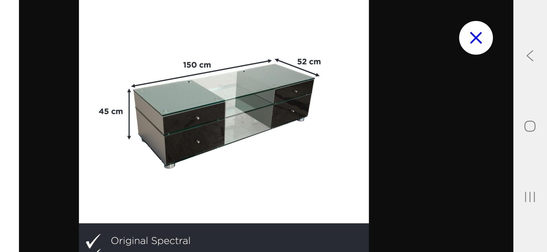 Spectral TV Möbel: CL 1552 Sideboard von Spectral – Gebraucht aus Madiswil von Crx2 4