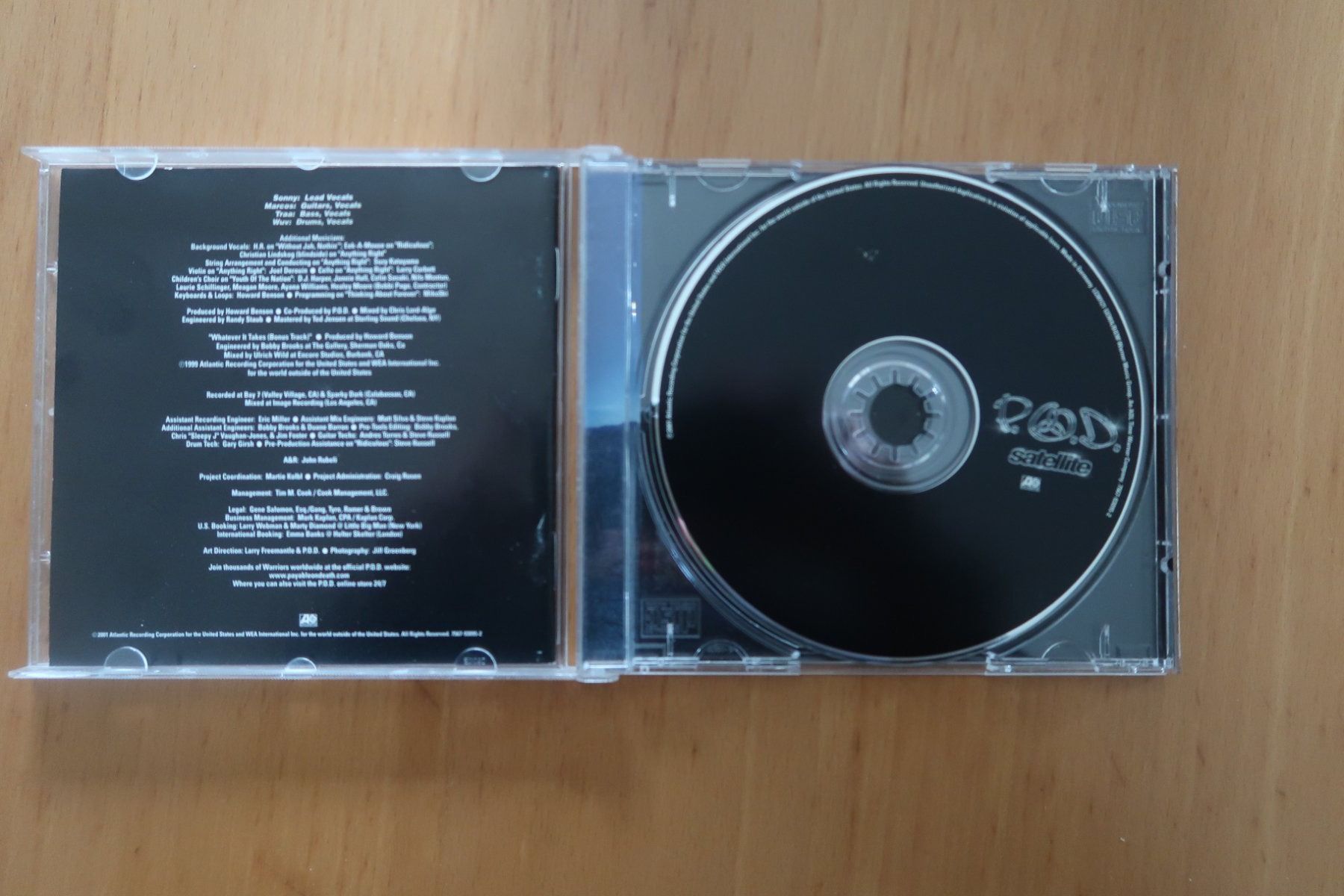 CD: CD   P.O.D. - Satellite – Usato da Porrentruy venduto da tupatup 1