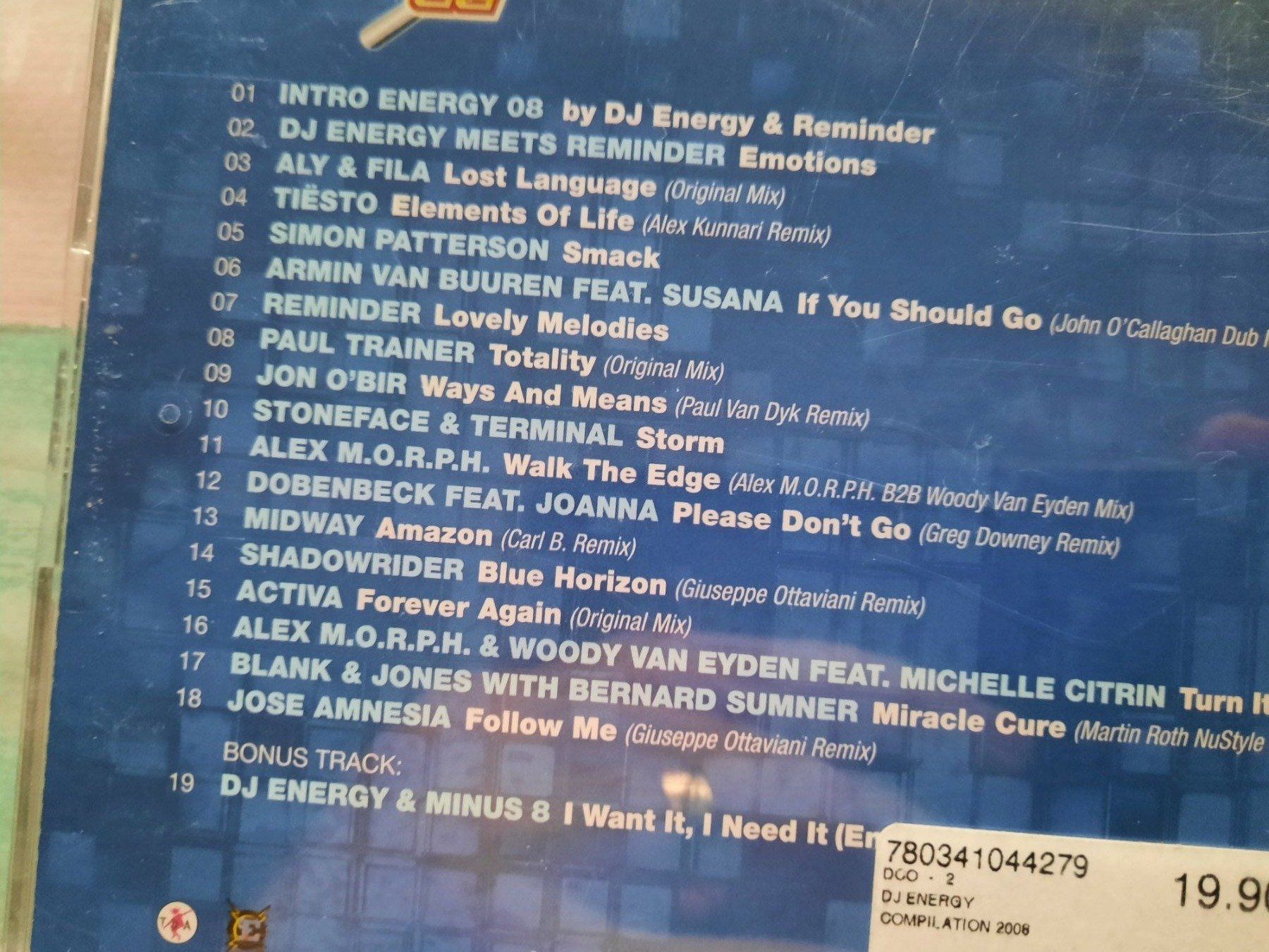 CD: CD Trance Energy 08 - DJ Energy – Usato da Pully venduto da bro_n52j 2