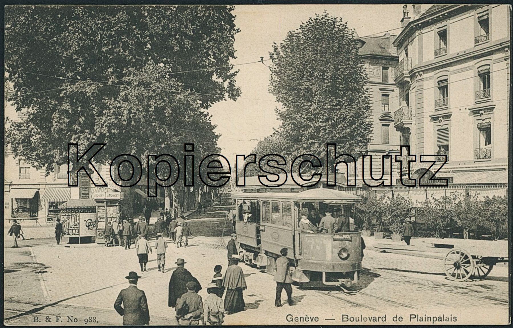 Cartoline postali: GES Genève - Tram CGTE – Nuovo (secondo la descrizione) da Schindellegi venduto da leecollect