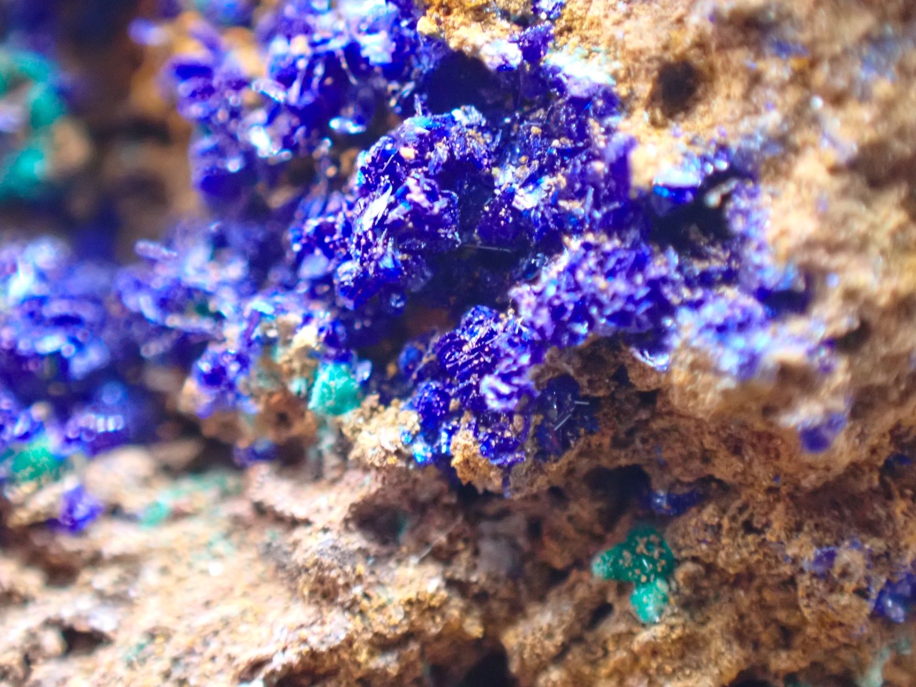 Mineralien & Heilsteine: Azurite, Malachite,  Lavrion District Mines, Greece – Gebraucht aus Figino von panshop