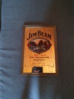 Jim Beam Spiegel im Holzrahmen 22 x 32,5