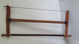 alte Holzsäge / Spannsäge