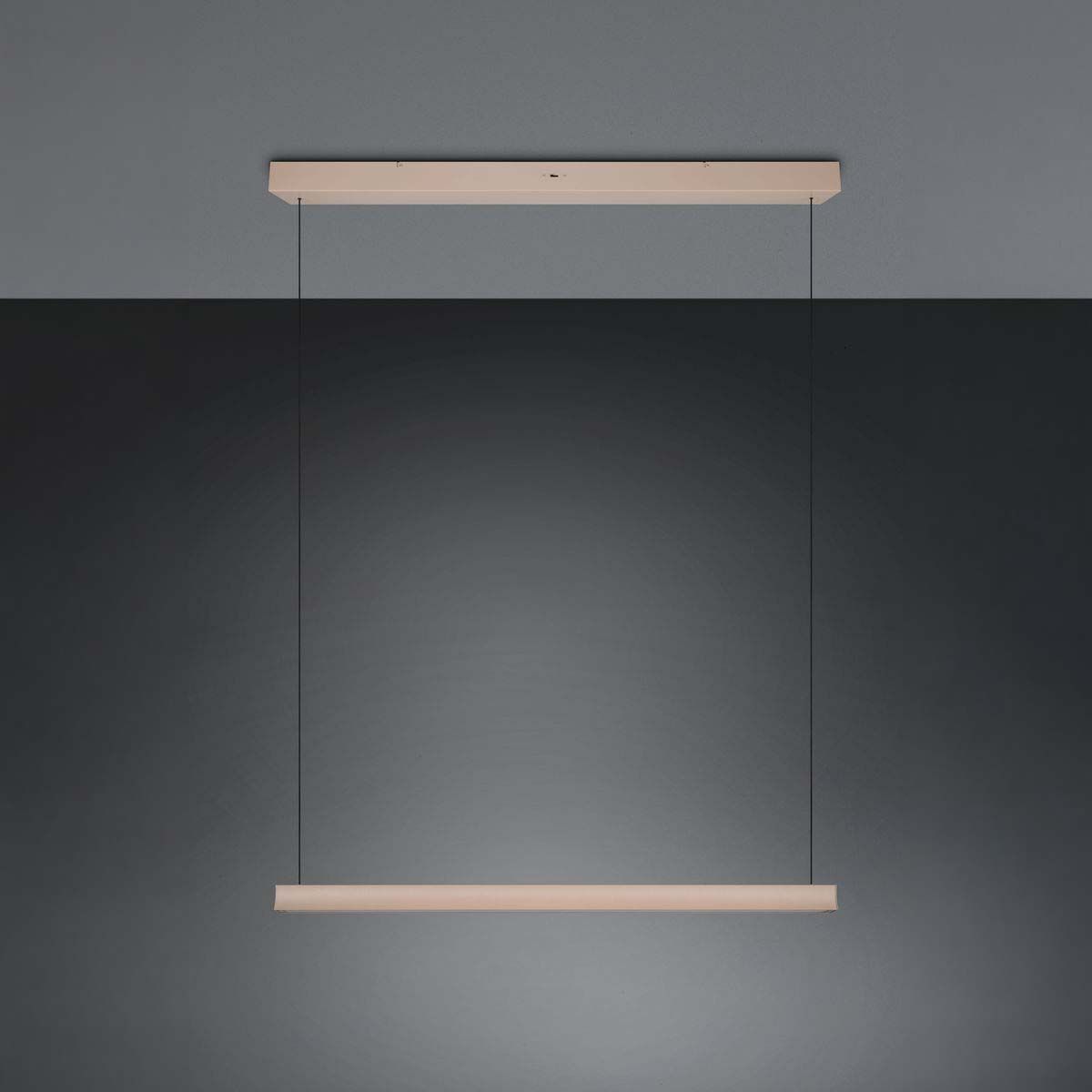 Lampadari & plafoniere: LED Pendelleuchte, Beige, 113 cm x 9 cm – Nuovo (secondo la descrizione) da Kreuzlingen venduto da Smart-Light 8