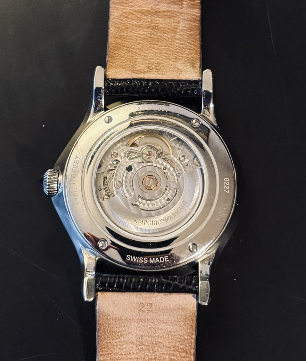 Armani Orologi: Emporio Armani Watch Swiss automatic – Usato da Müntschemier venduto da Dukebloood 4