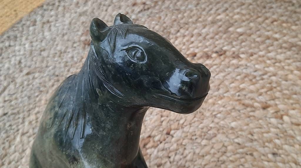 Skulpturen & Statuen: Cheval chinois antique – Gebraucht aus Chardonne von hel_h5k2 3
