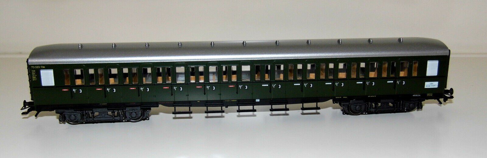 Märklin Modellini di ferrovie: Märklin 43110 DB Abteilwagen C4i 3.Klasse – Nuovo e nell'imballaggio originale da Derendingen venduto da Benfis 1