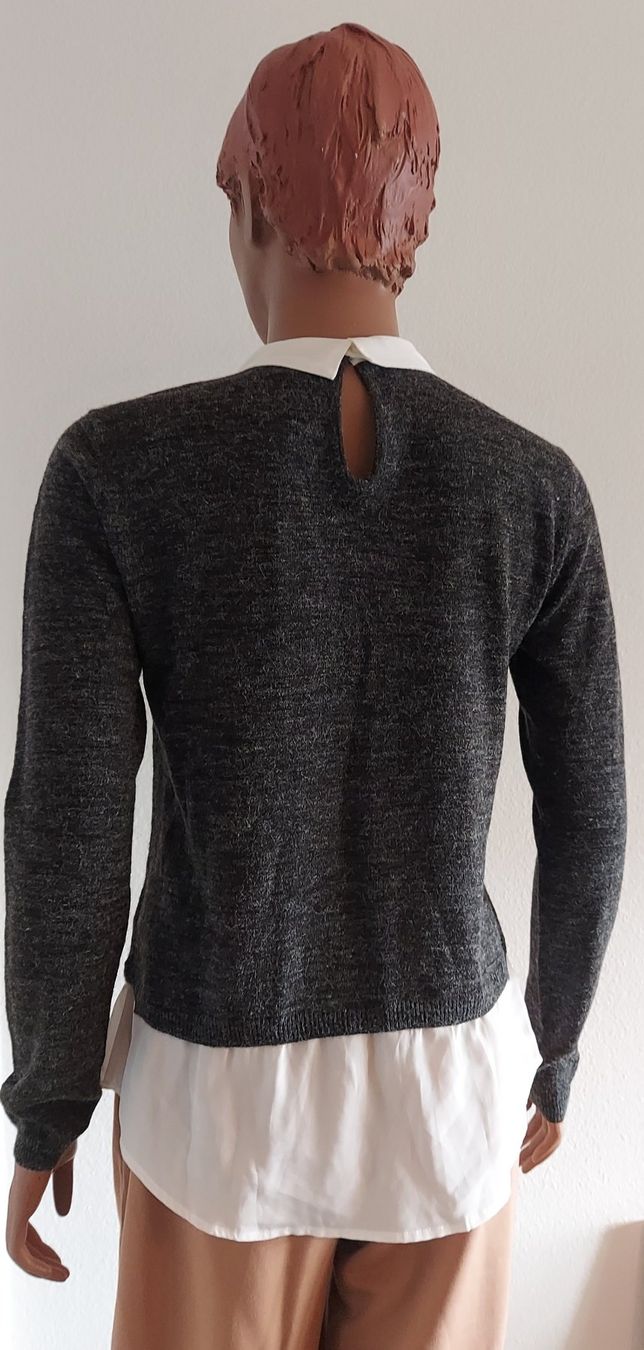 Maglioni & Felpe: Pullover mit Hemdkragen Optik Gr. S 36/38 Esmara – Nuovo e nell'imballaggio originale da Basel venduto da Mazzo84 1