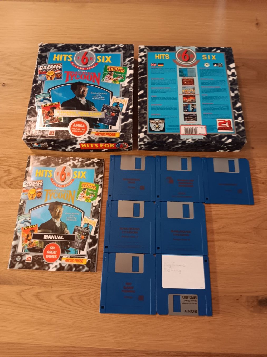 Commodore PC: Amiga Spiele Hits for six – Usato da Beringen venduto da Beringen75 1