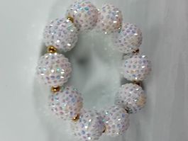 armband glitzer,,mit kristall