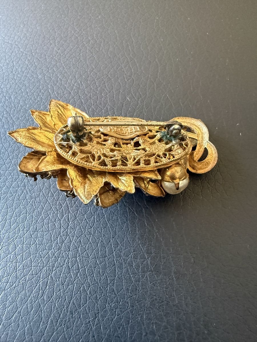 Spille & Fermagli: Broche Vintage Miriam Haskell - Haute Couture – Usato da Ardon venduto da Momovs99 5
