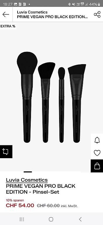 Make-up: Luvia Cosmetics Pinsel Set – Usato da Staufen venduto da sandy23 4