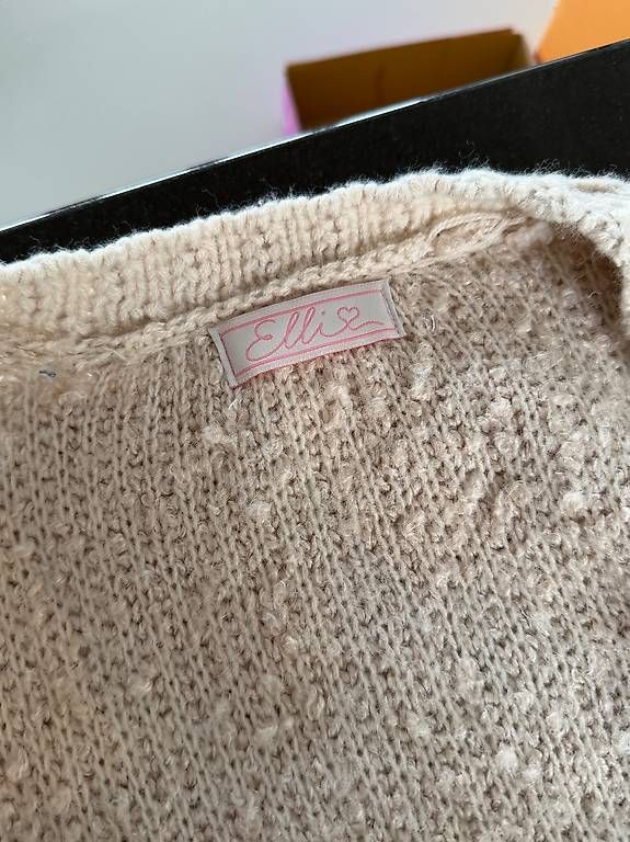 Giacche: Bouclé Knit Cardigan  Beige – Usato da Steinhausen venduto da deikoon 3