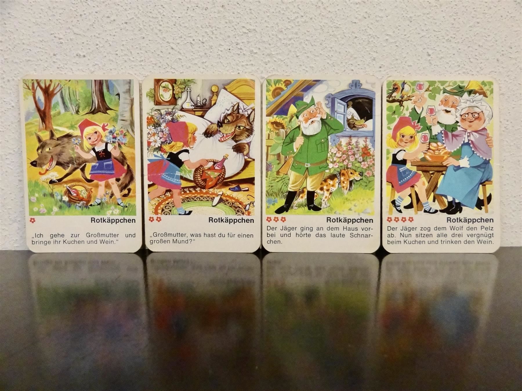 Giochi: schönes altes Quartett MÄRCHEN – Usato da Kerzers venduto da wisaundso 9