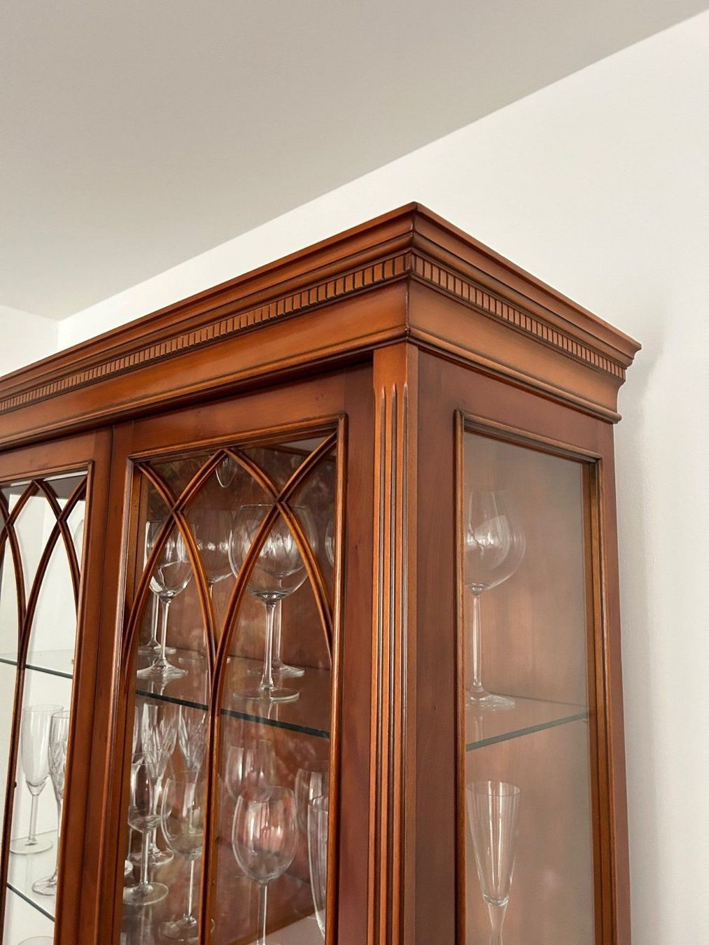 Vetrine: Vitrine Eibe Biedermeier Empire Stilmöbel England + Versand – Usato da Gemünden venduto da GEUENWALD 2