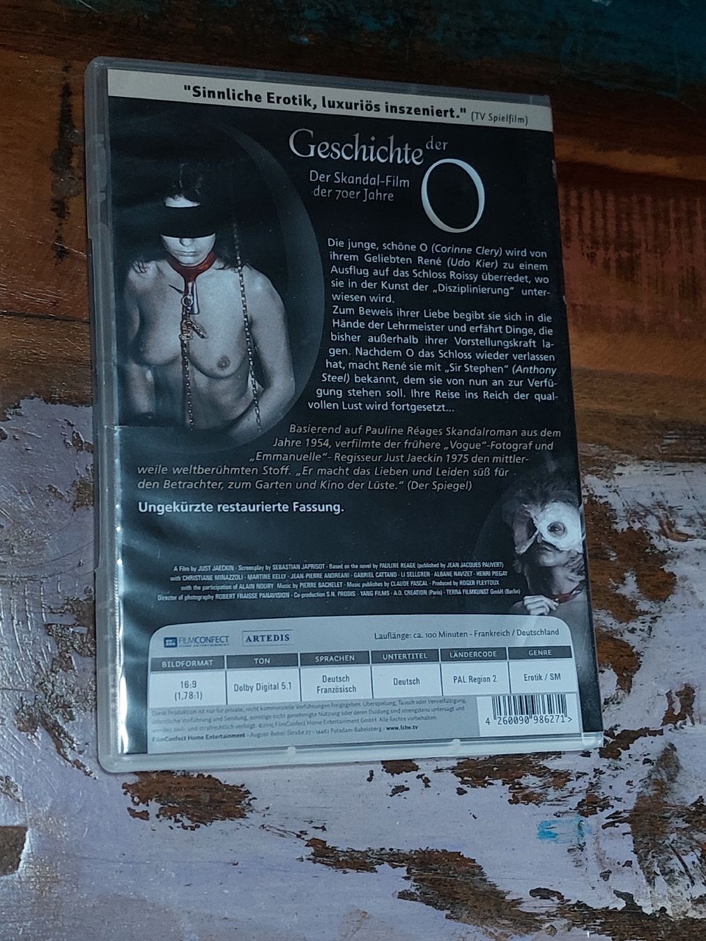Tutti i DVDs: Geschichte der O, DVD Erotik  – Usato da Winterthur venduto da Belzarek 1