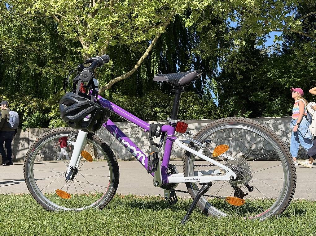 Velos: Woom 4 Lila  – Gebraucht aus Zürich von Gugu3011