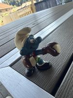Schleich Schlumpf Boxer Figur guter Zustand 1980er