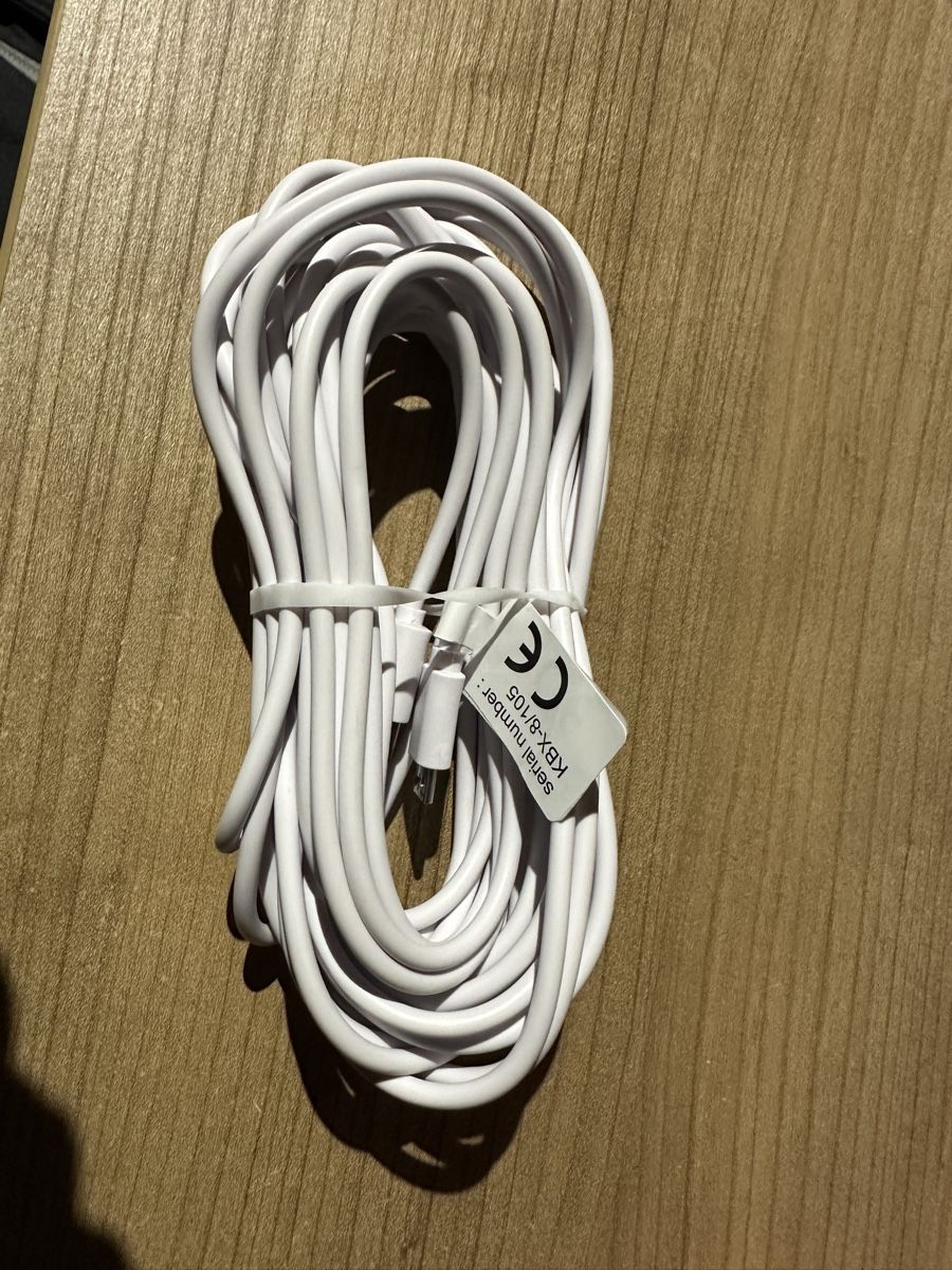 Cavi: USB-Kabel, Micro USB, Weiss, Ladegerät, 6 meter , Neu – Nuovo (secondo la descrizione) da Surcasti venduto da DamSur 1