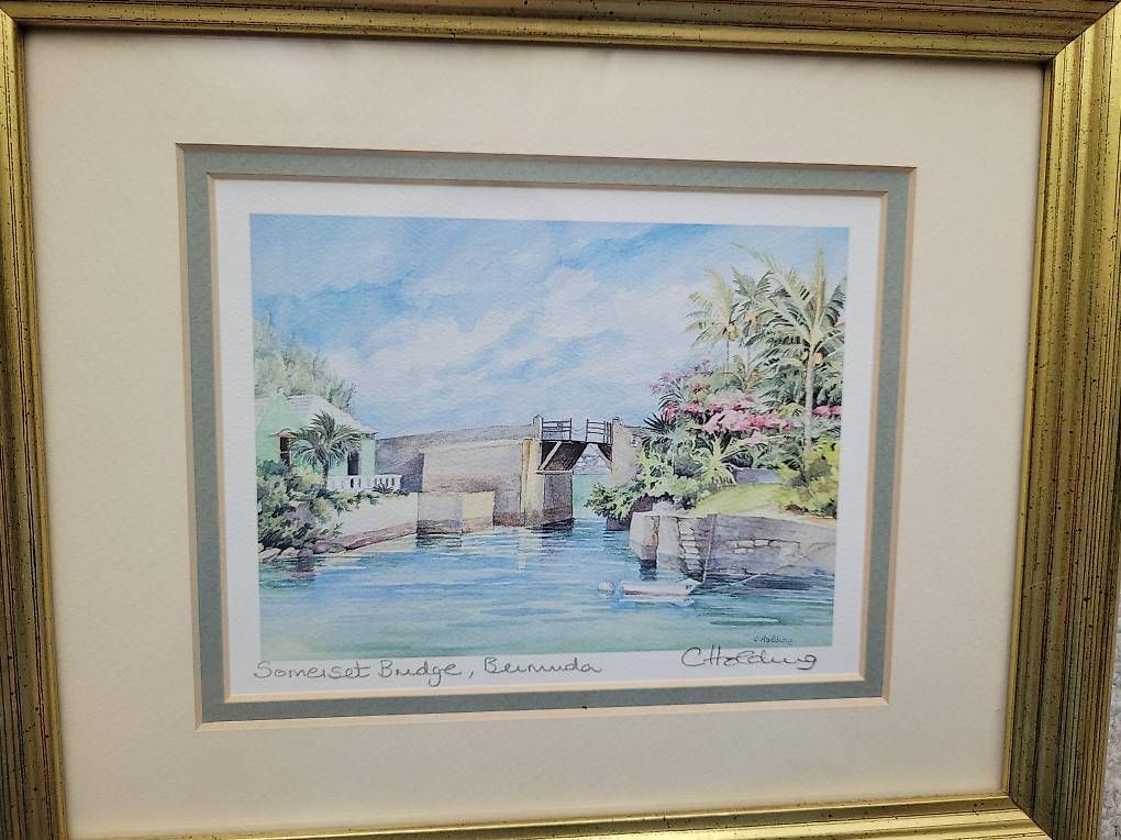 Tableaux: wunderschönes Aquarell Somerset  – D'occasion à Spreitenbach par dde_5k86