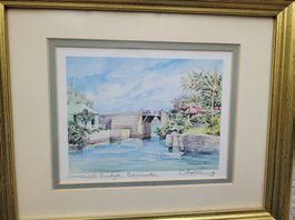 wunderschönes Aquarell Somerset 