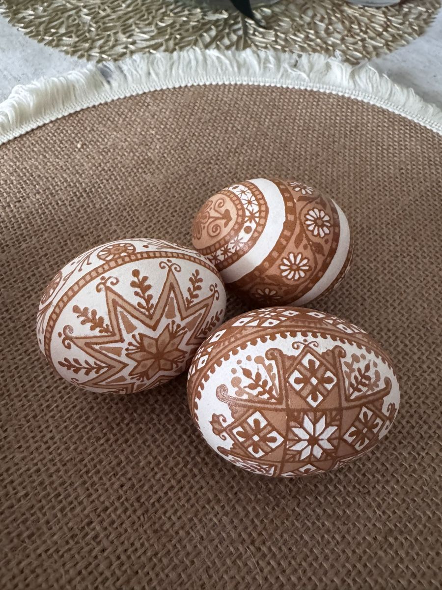 Tutte le decorazioni: Ostereier geätzte Pysanka 3-er Set – Nuovo e nell'imballaggio originale da Zürich venduto da iry_9mbn 1