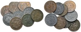 2 Rappen Lot ab 1879