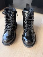 Stiefel schwarz Lackleder H&M  Grösse 27 gut erhalten