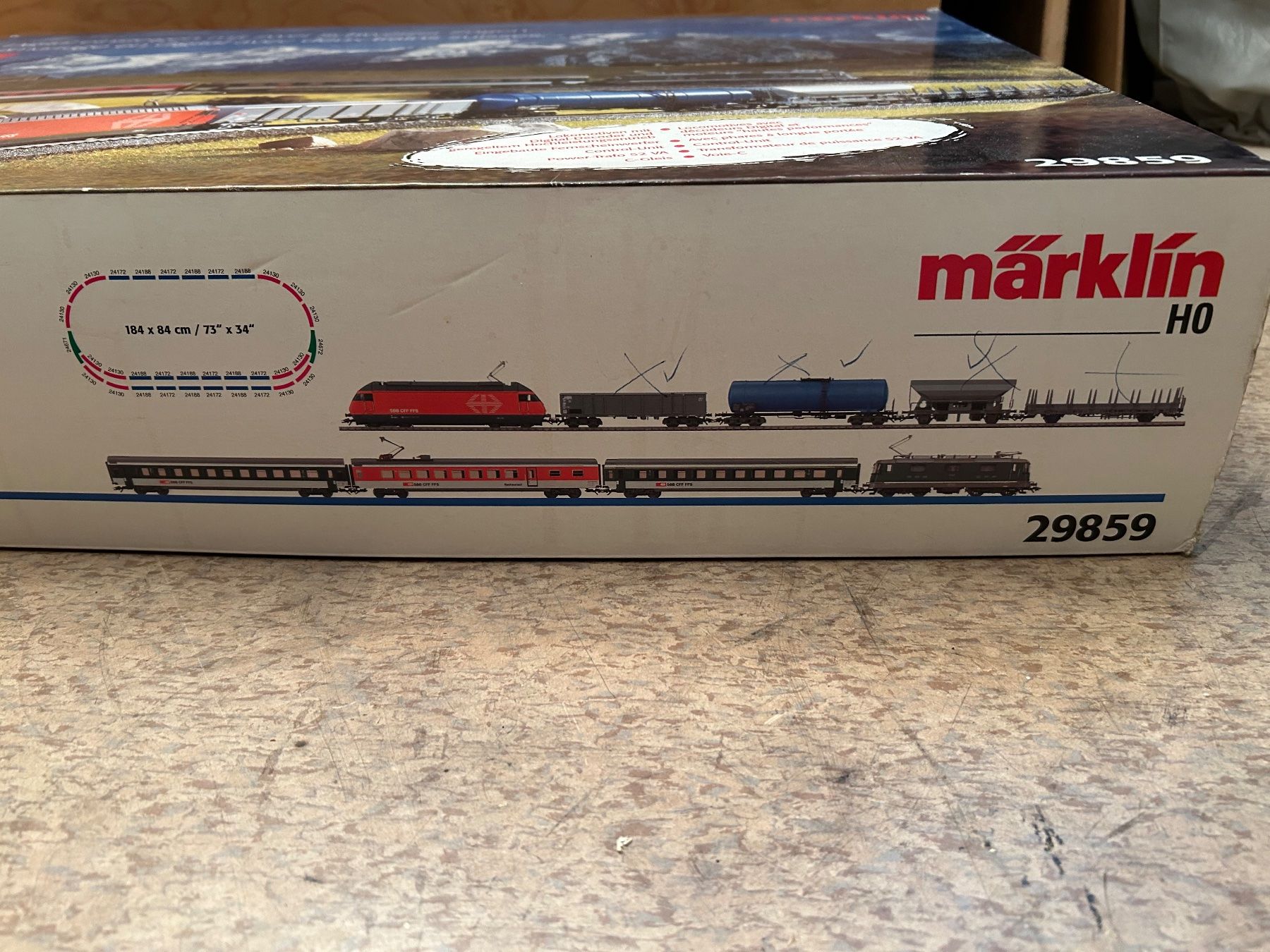 Märklin Modellini di ferrovie: Digital Starterset Märklin 29859 – Usato da Aesch (Neftenbach) venduto da klaibovski 2