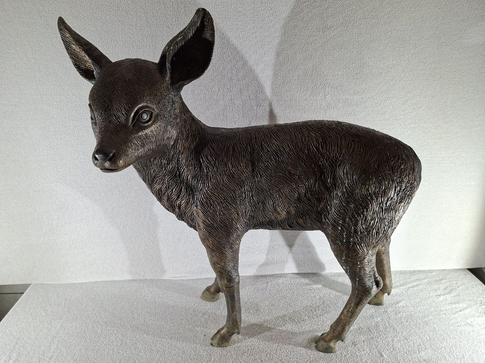 Sculture & Statue: Bronze Rehkitz 10 Kilo – Usato da Grindelwald venduto da carro5