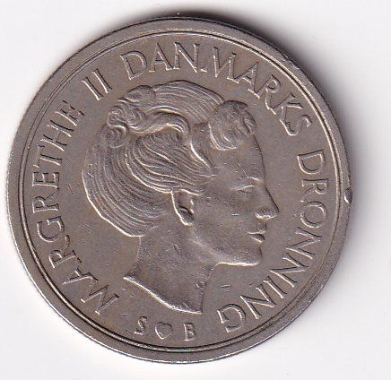 Tutti le monete: Dänemark 5 Kroner 1976 – Usato da Neuchâtel venduto da karlpierrino