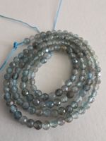 Kyanit facettiert ca. 3mm. Strang