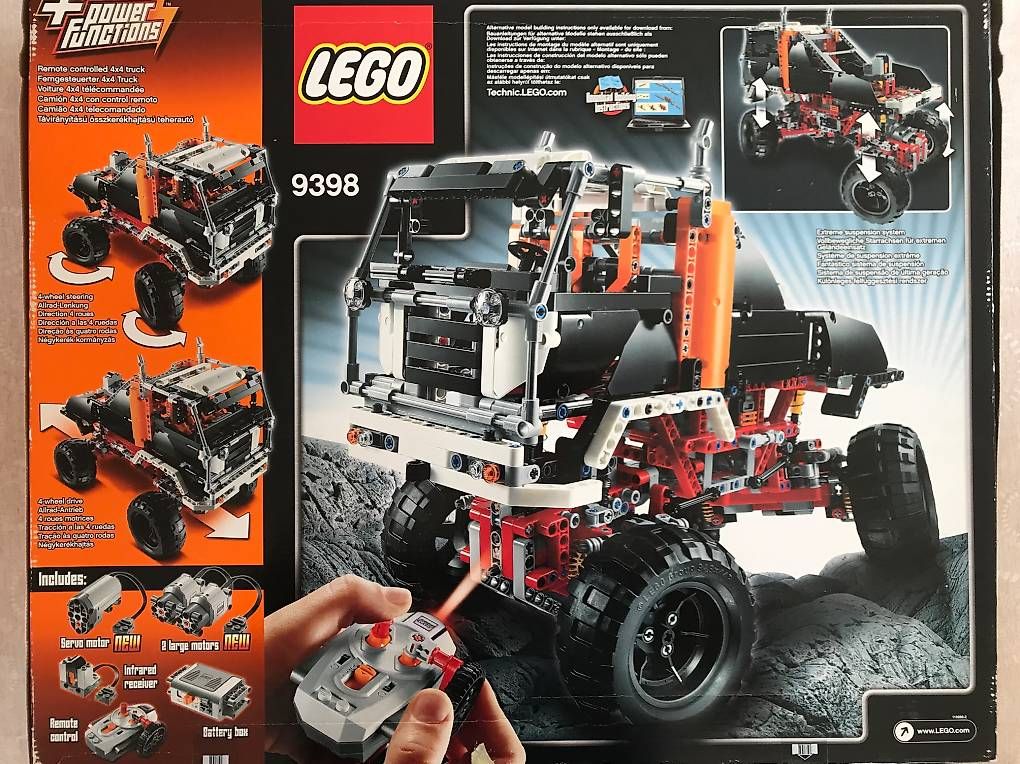 Jeux de construction: Lego - 4x4 télécommandé 9398 – D'occasion à Vessy par kat_q6rs 1