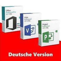 Office & Visio & Project 2021 Pro - DE
