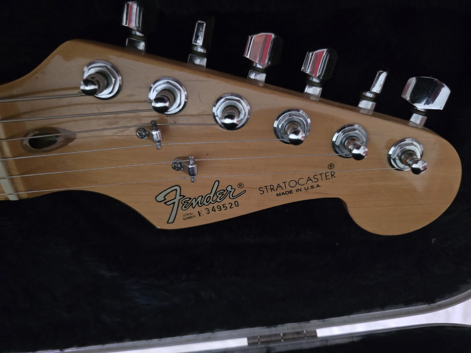 Fender Strumenti musicali: FENDER STRATOCASTER VON 1983/84 ... GEM. BILDER ... – Usato da Zürich venduto da Antiquedealer 4