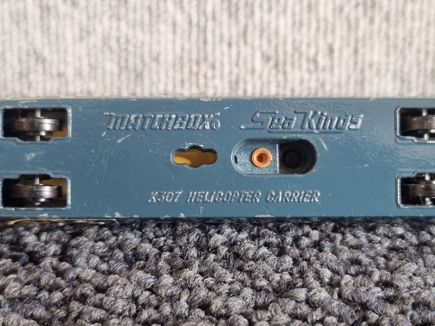 Matchbox Spielzeuge: Matchbox "Sea Kings K307" 114 Helicopter Carrier 1976 – Gebraucht aus Lenzburg von freedomky 4
