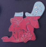 Pin's saggay corner BD alcool vin