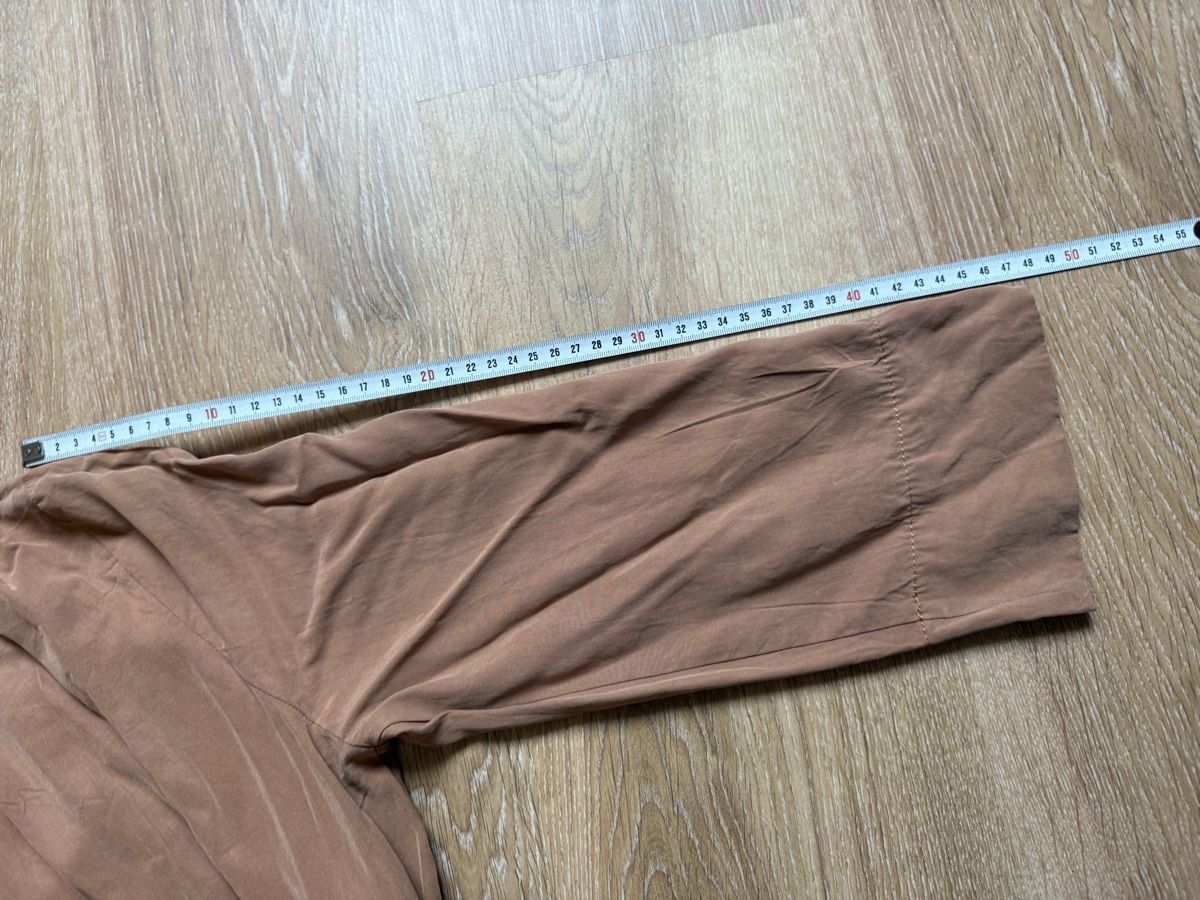 Mango Jumpsuits: Jumpsuit beige terracotta ceinturé Mango, t.L/40 – Gebraucht aus Tavannes von Thriftshop 6