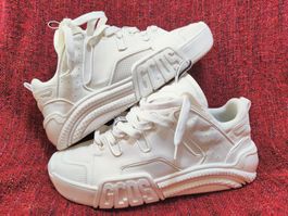 GCDS ITALIA luxury white skater sneaker US 10.5 / EUR 44