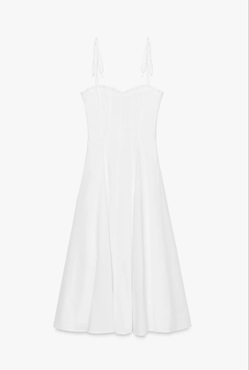 Vestiti: weißes Baumwollkleid M/robe en coton blanc M – Nuovo e nell'imballaggio originale da Veyras venduto da ValClasse 6