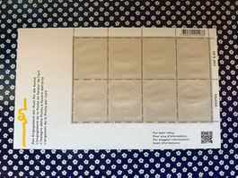 Briefmarken «Le invisibili», Kleinbogen mit 8 Marken **